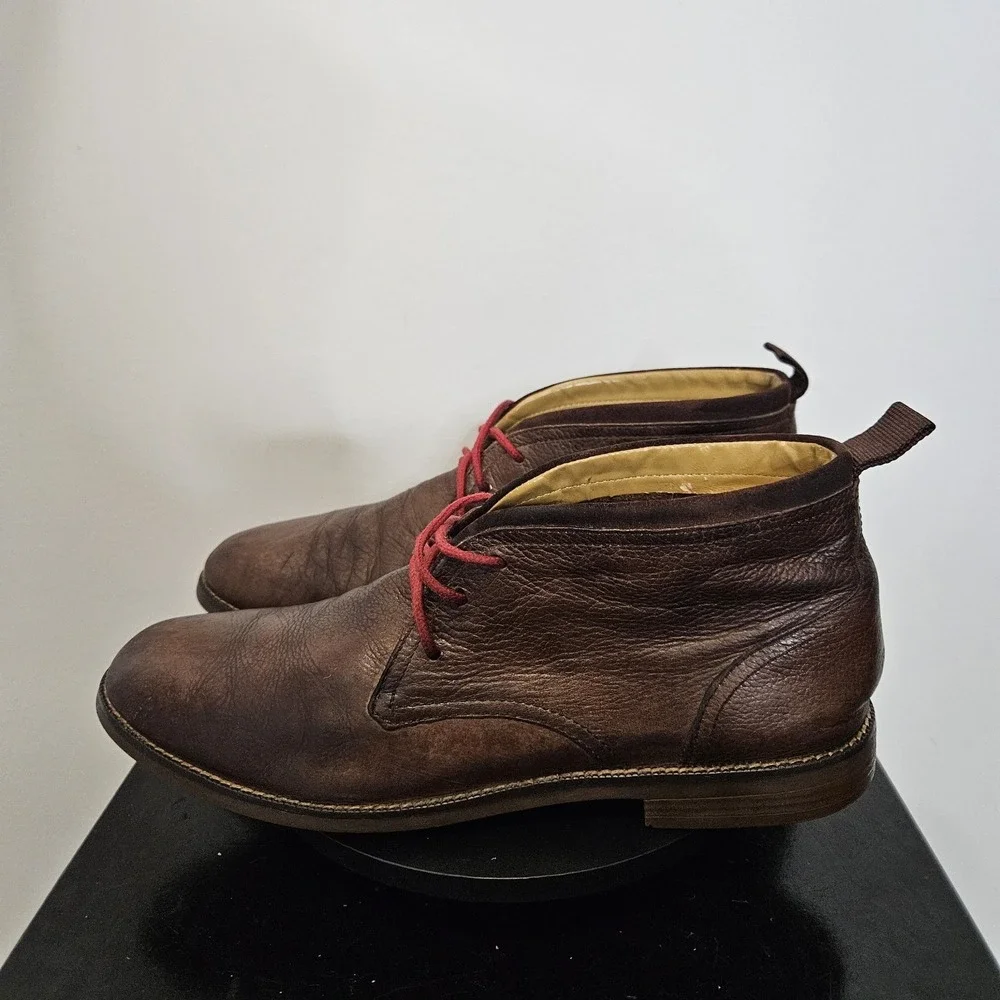 Cole Haan Curtis‎ Chukka II Boots Leather Casual Dress Men 10.5M Brown